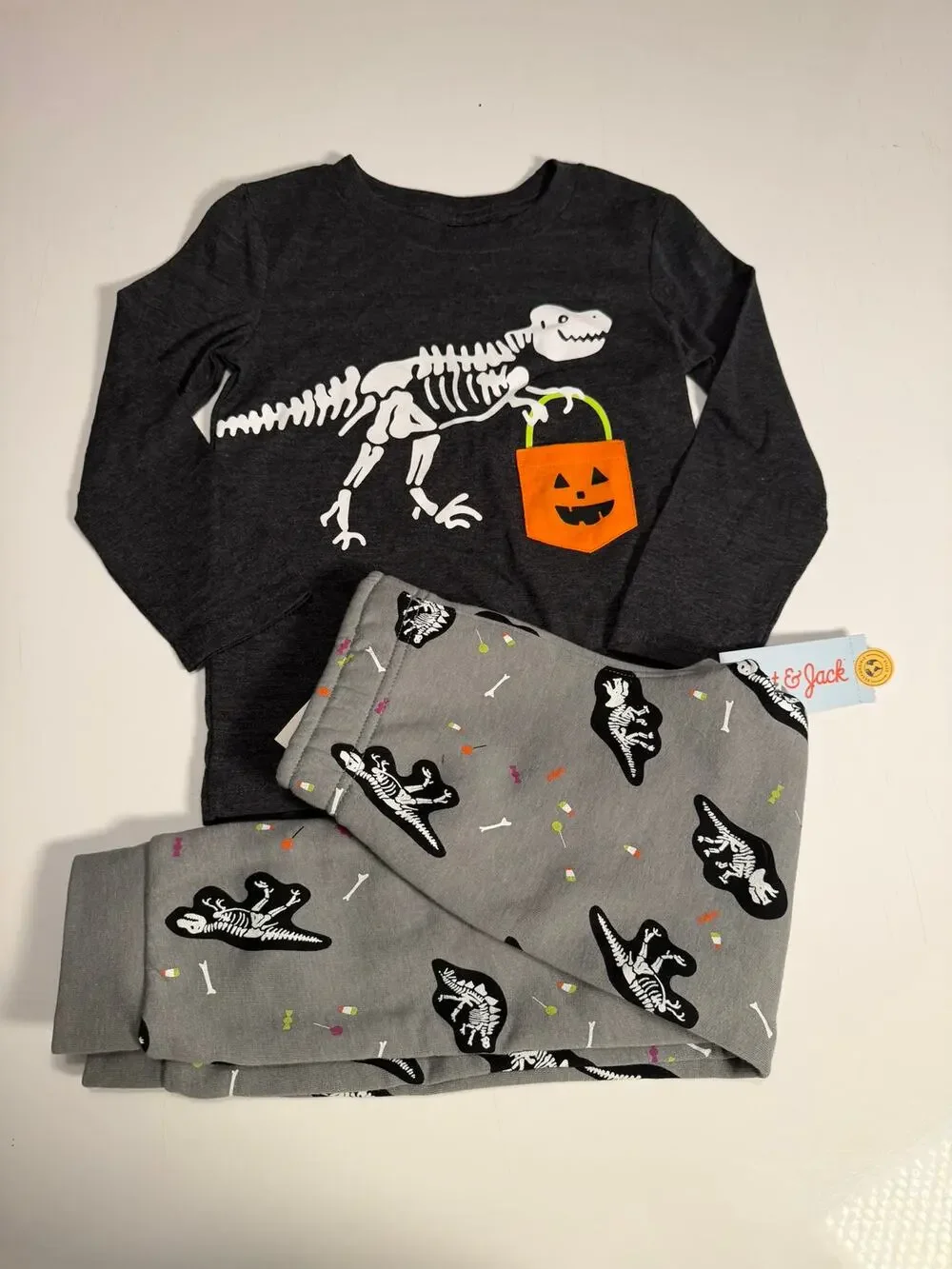 NWT Halloween Dinosaur Lounge Set